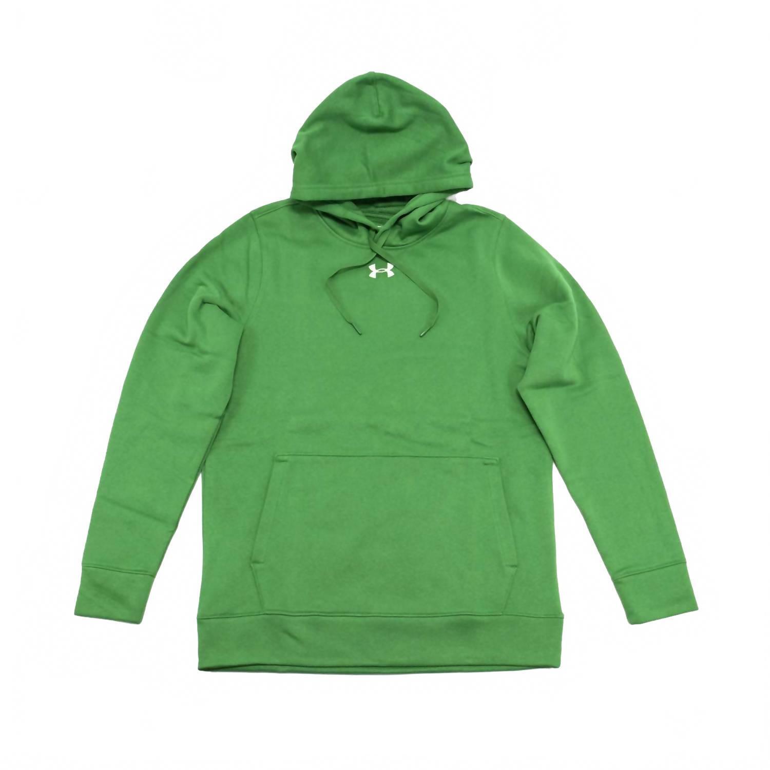 New Under Armour Men's Hustle Fleece Hoodie In Team Kelly Green